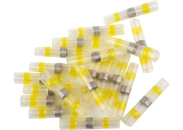 Tubes de raccordement isolants thermorétractables avec étain 4-6mm2 100pcs. Yato YT-81454