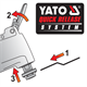 Outil oscillant multifonctionnel Yato YT-82221
