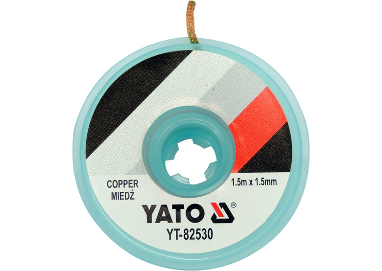 Ruban à déssouder tresse cuivre 1.5mm Yato YT-82530