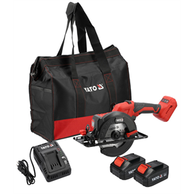 Scie circulaire Yato YT-8281185 2x4.0Ah