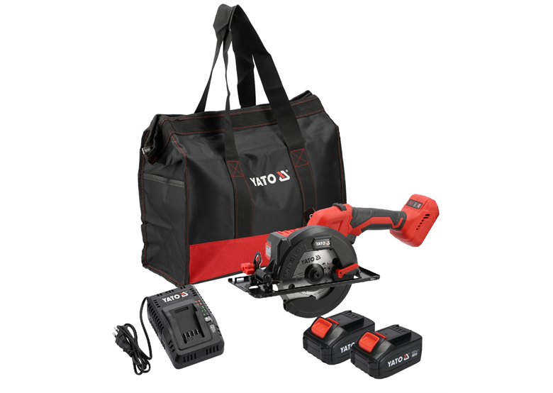 Scie circulaire Yato YT-8281185 2x4.0Ah