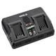 Chargeur double 18 V 2,4 A Yato YT-828499