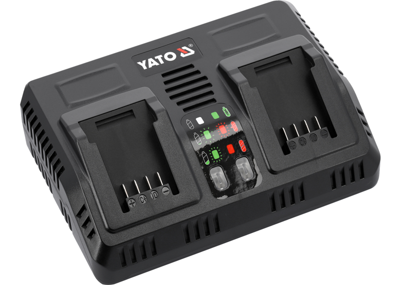 Chargeur double 18 V 4,5 A Yato YT-828501