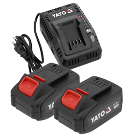 Chargeur avec 2 batteries 18V 4,0Ah Yato YT-828510