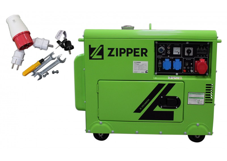 Générateur d'électricité Zipper ZI-STE7500DSH
